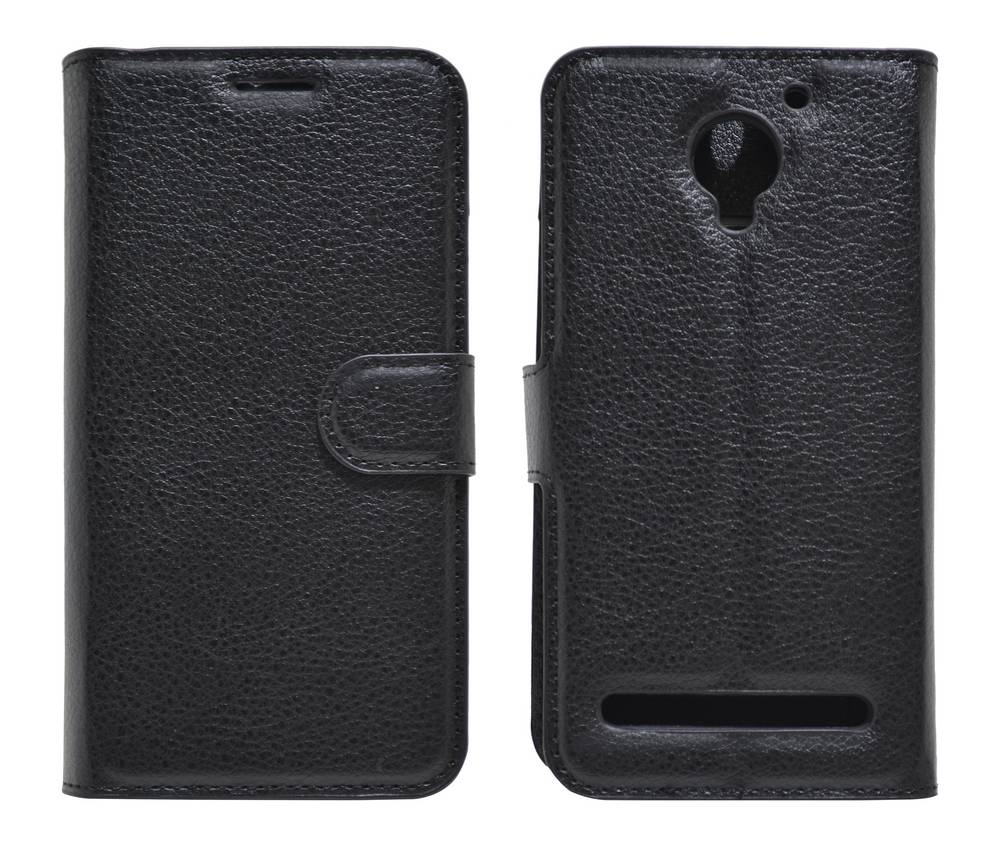 Θήκη Book Ancus Teneo για Lenovo Vibe C2 TPU Μαύρη