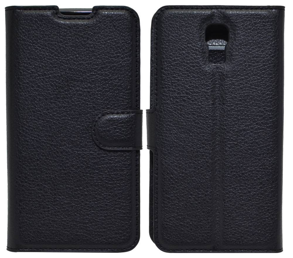 Θήκη Book Ancus Teneo για LG X Screen K500N TPU Μαύρη