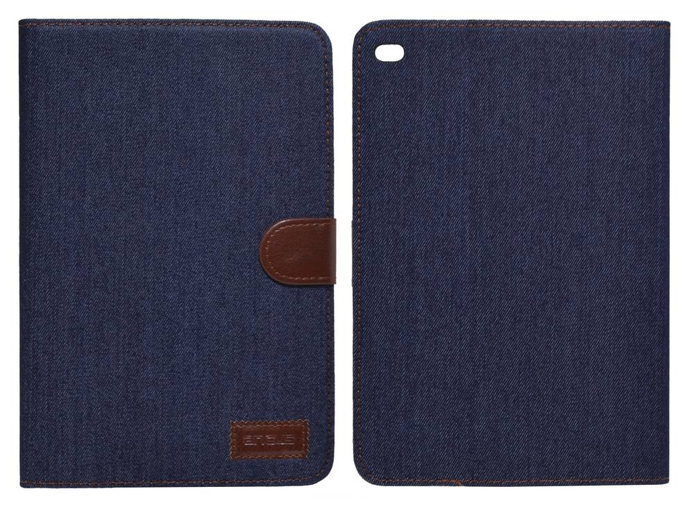 Θήκη Book Ancus Teneo Fabric για Apple iPad Mini 4 Σκούρο Μπλέ