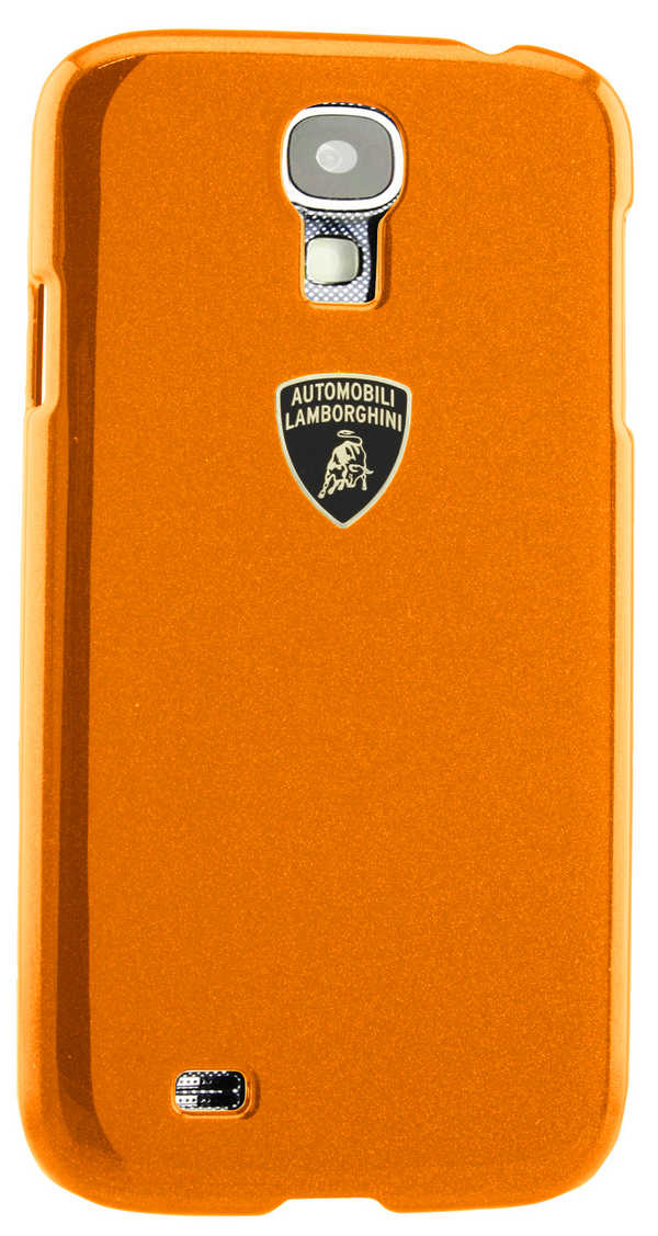Θήκη Faceplate Lamborghini για Samsung i9505/i9500 Galaxy S4 Stylish Πορτοκαλί