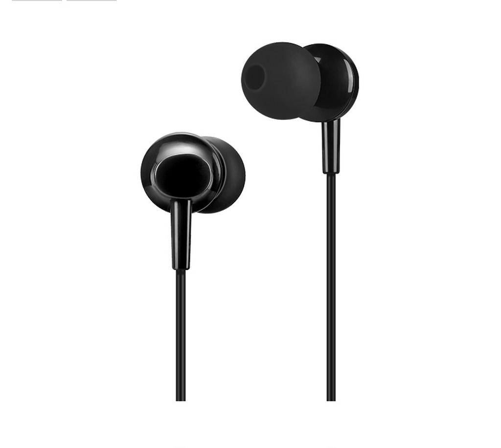Hands Free Hoco M14 Initial Sound Earphones Stereo 3.5mm Μαύρα με Μικρόφωνο και Πλήκτρο Λειτουργίας