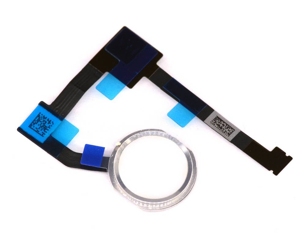 Σέτ Κεντρικού Πλήκτρου Apple iPad Air 2 με Καλώδιο Πλακέ Λευκό Original 821-2279-08