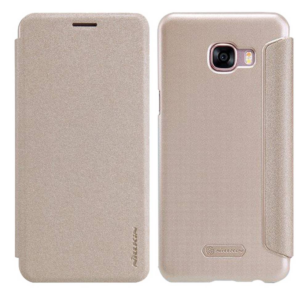Θήκη Book Nillkin Sparkle για Samsung SM-C5000 Galaxy C5 Χρυσαφί