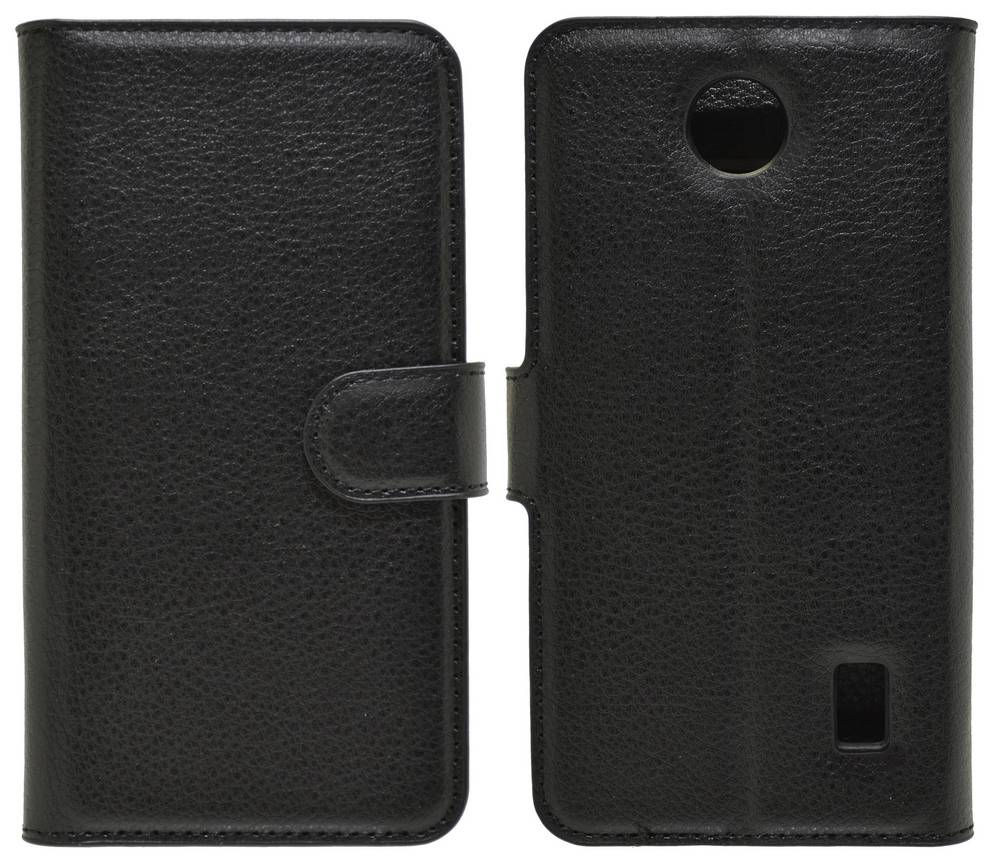 Θήκη Book Ancus Teneo για Huawei Ascend Y635 TPU Μαύρη