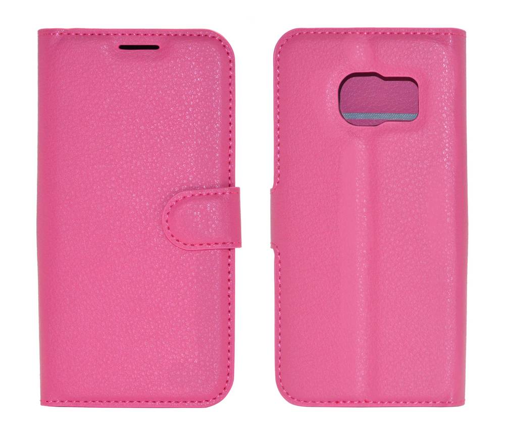 Θήκη Book Ancus Teneo για Samsung SM-G930F Galaxy S7 TPU Φούξια