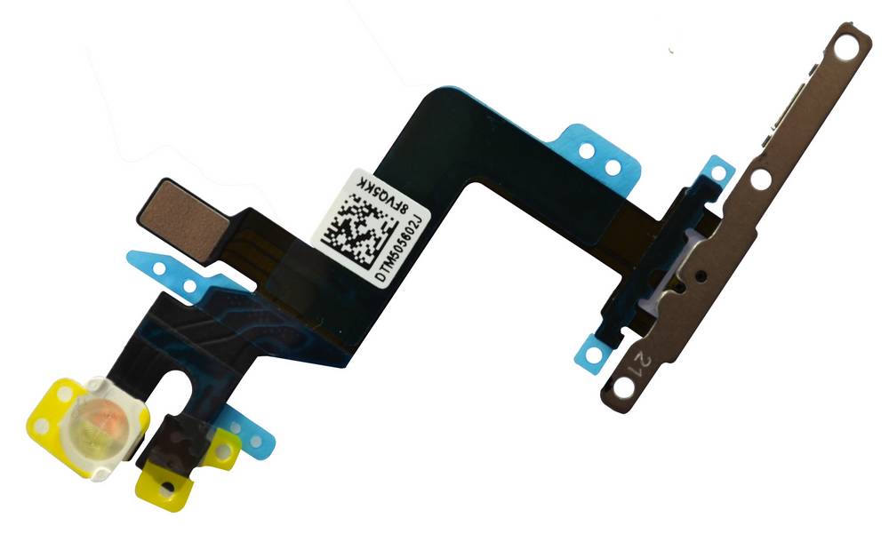 Διακόπτης On/Off Apple iPhone 6S Plus με Μικρόφωνο Ανοιχτής Ακρόασης και Flash Original