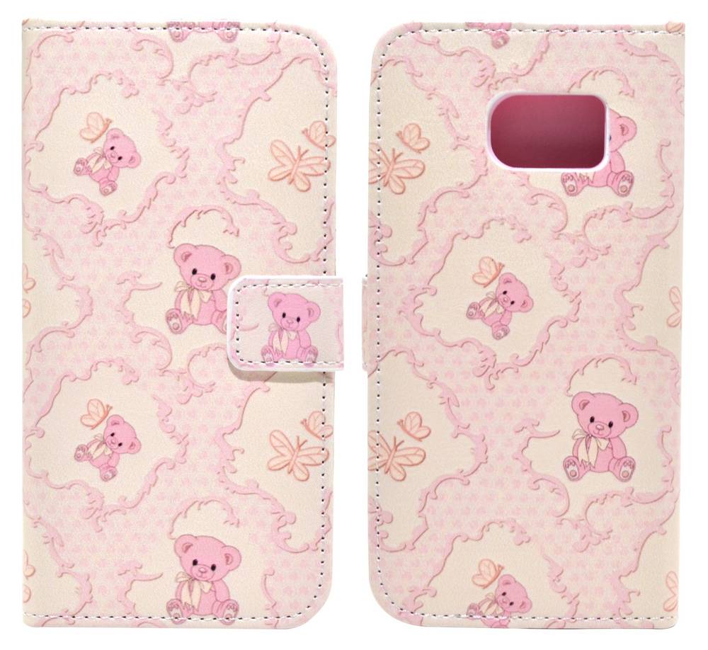 Θήκη Book Ancus Art Collection για Samsung SM-G925 Galaxy S6 Edge Teddy Bear