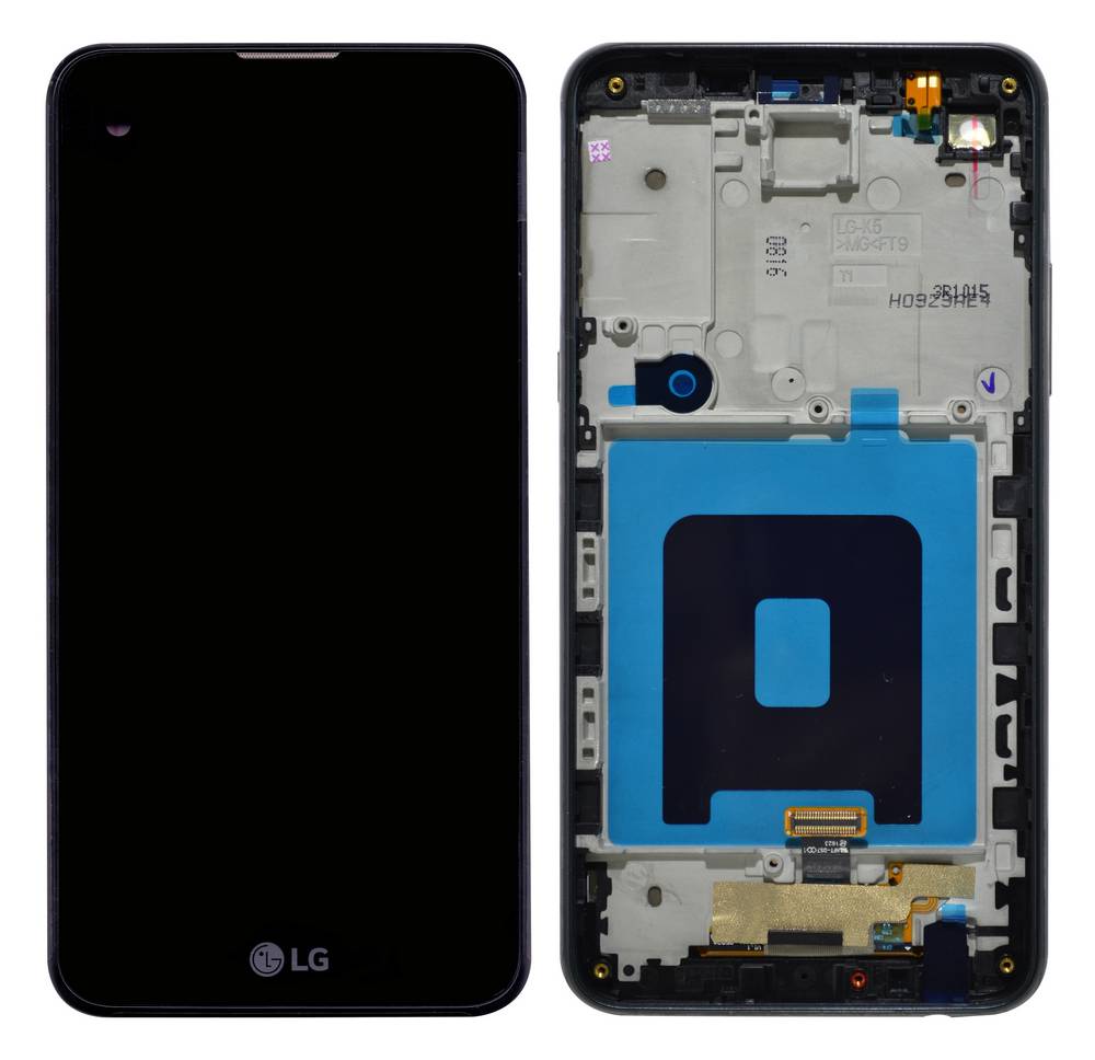 Γνήσια Οθόνη & Μηχανισμός Αφής LG X Screen K500N Μαύρο ACQ88810812