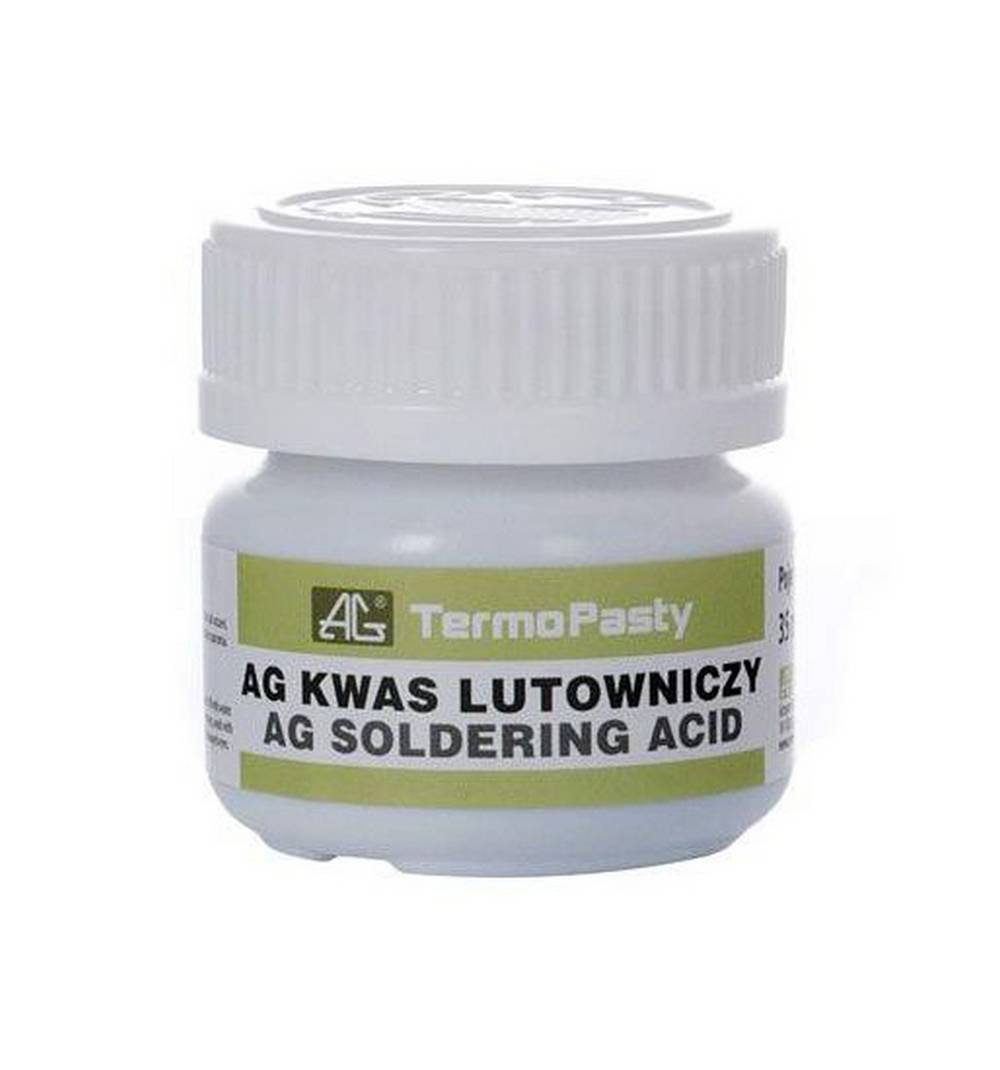 Πάστα Κόλλησης TermoPasty AG Soldering Acid 35ml Κατάλληλο για Προετοιμασία Κόλλησης Δύσκολων Επιφανειών Nickel