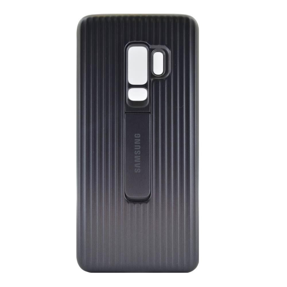 Θήκη Faceplate Samsung Protective Standing Cover EF-RG965CBEGWW για SM-G965 Galaxy S9+ Μαύρο