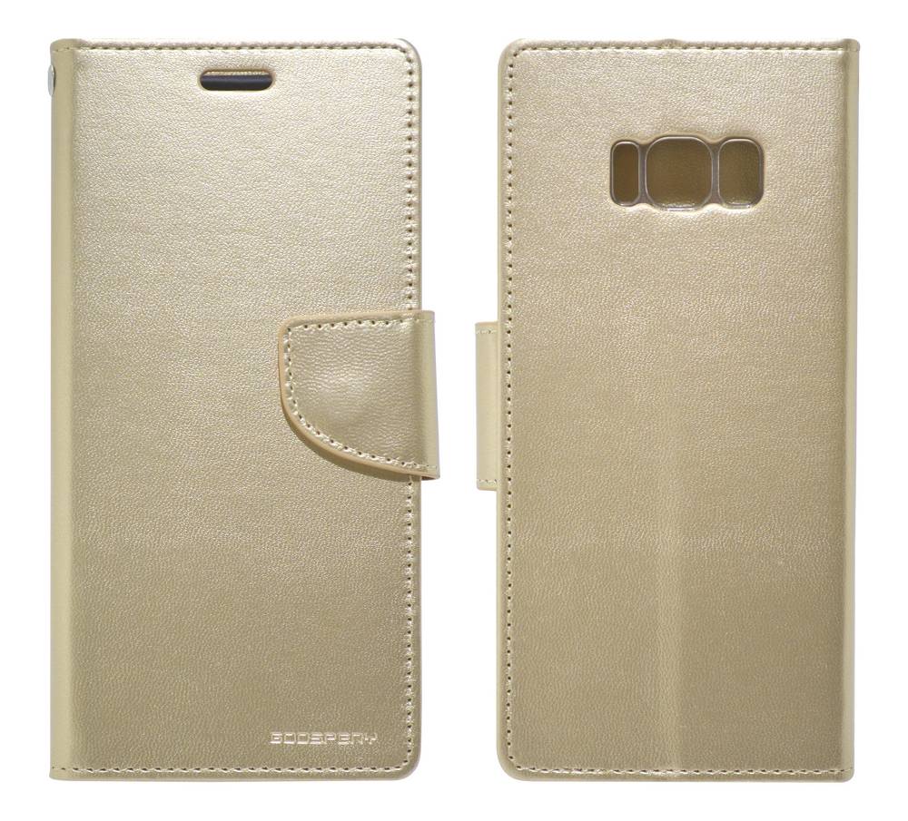 Θήκη Book Goospery Bravo Diary για Samsung SM-G950F Galaxy S8 Χρυσαφί by Mercury