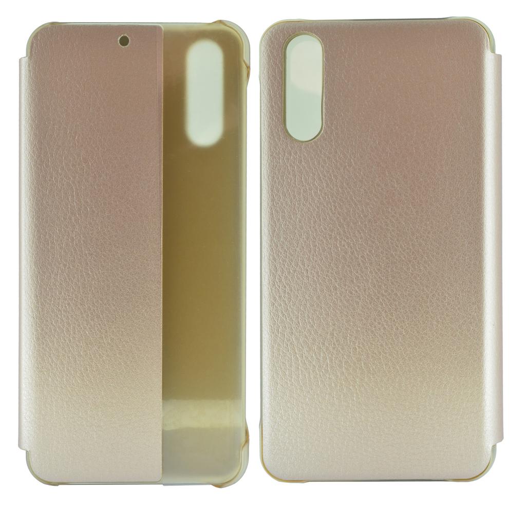 Θήκη Book Smart View για Huawei P20 Χρυσαφί