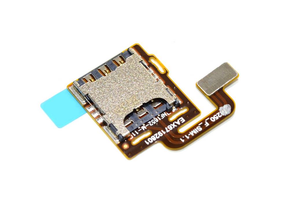 Επαφή Κάρτας Sim LG K10 (2017) M250N με Καλώδιο Πλακέ Original EBR83532201