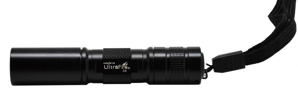 Φακός Αλουμινίου Led UltraFire C3R5 Μαύρο