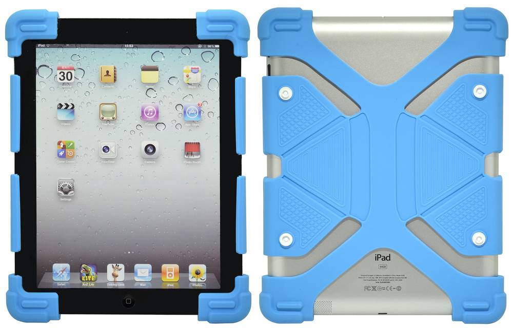 Θήκη Σιλικόνης Ancus Universal για Tablet 8,9'' - 12'' Ίντσες Μπλέ (24 cm x 17 cm)