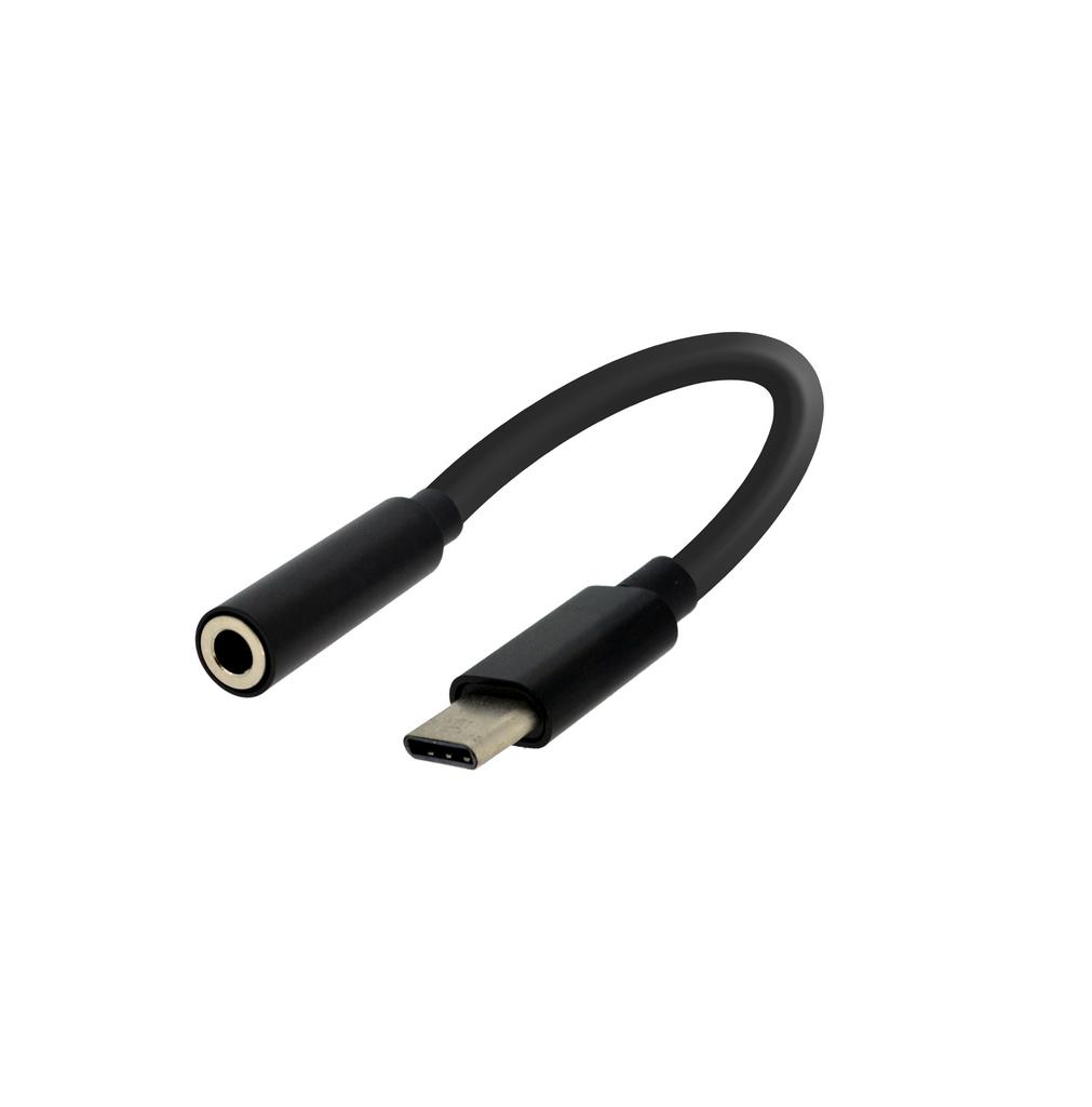 Αντάπτορας USB Type-C σε 3.5 mm Θηλυκό Μαύρο