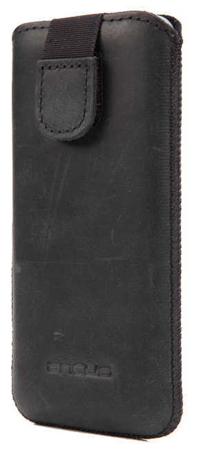 Θήκη Protect Ancus για Apple iPhone SE/5/5S/5C Δέρμα Ανθρακί