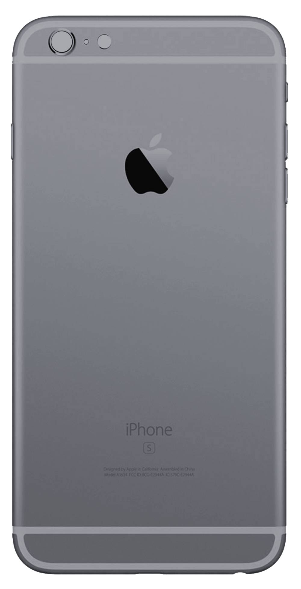 Πίσω Κάλυμμα Apple iPhone 6 με Σετ Κουμπιών και Sim Tray Ασημί Swap