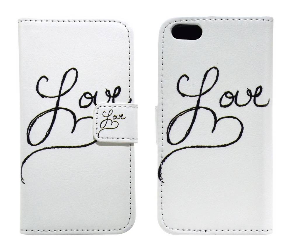 Θήκη Book Ancus Art Collection για Apple iPhone SE/5/5S Love