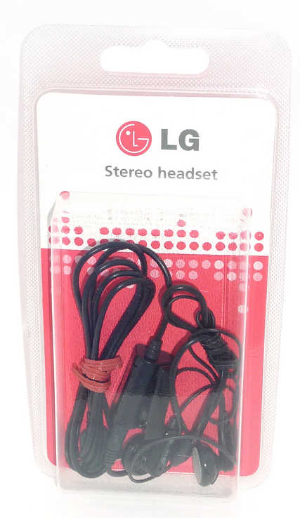 Hands Free Stereo LG SGEY0006401 για KP500/KU800  Μαύρο Original