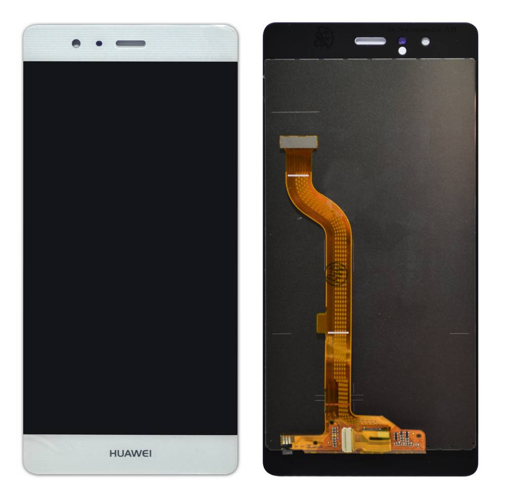 Γνήσια Οθόνη & Μηχανισμός Αφής Huawei P9 Λευκό χωρίς Πλαίσιο GM15002-05