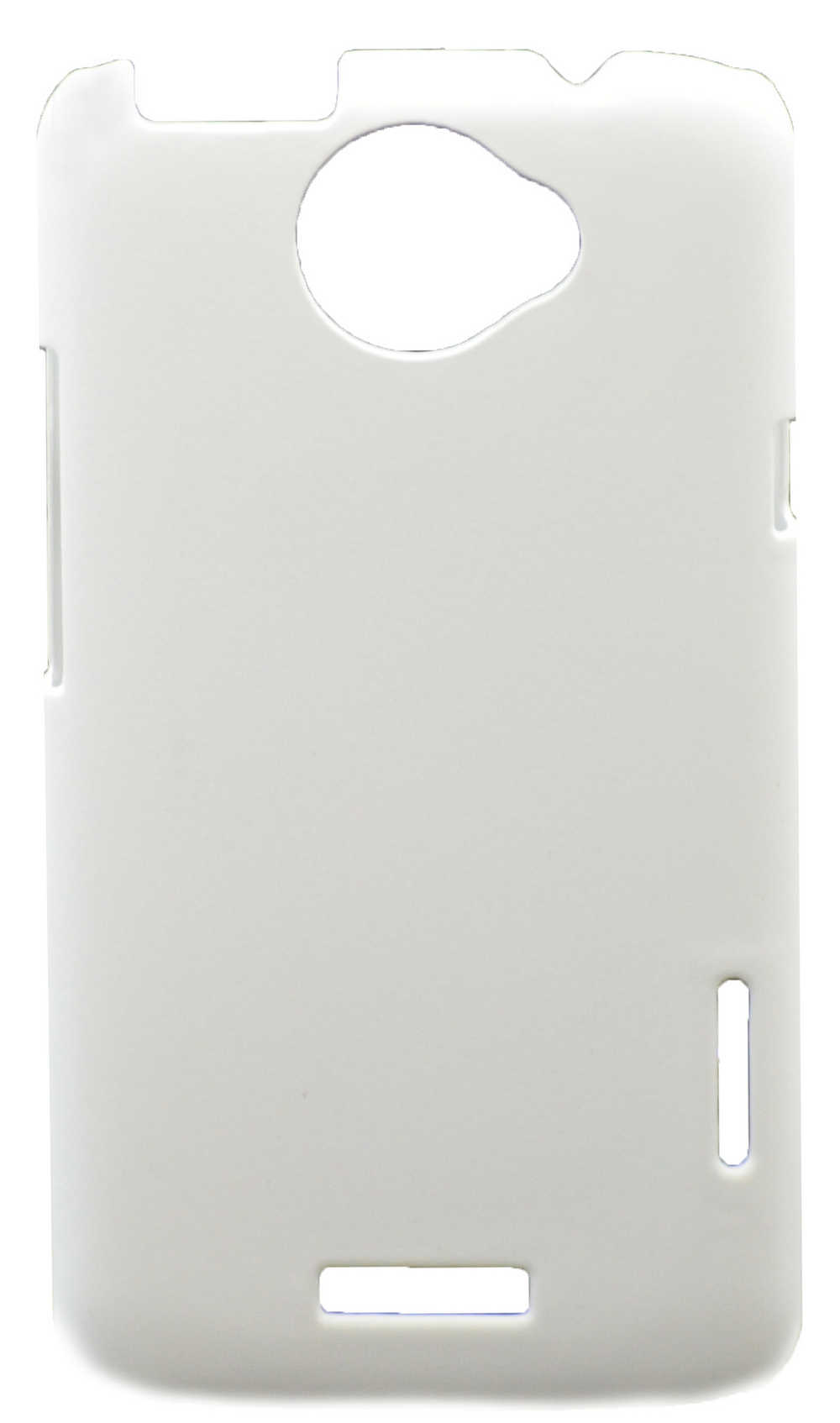 Θήκη Faceplate Ancus για HTC One X Velvet Feel Λευκή