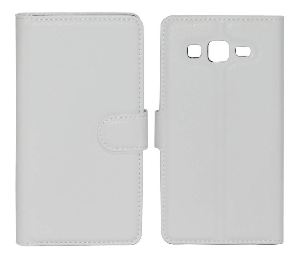 Θήκη Book Ancus Teneo για Samsung SM-G550 Galaxy On5 TPU Λευκή