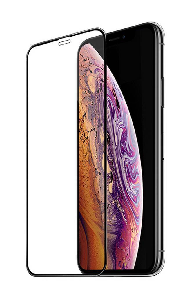 Tempered Glass Hoco 0.20mm Curved Full Screen HD για Apple iPhone XS Max Μαύρο