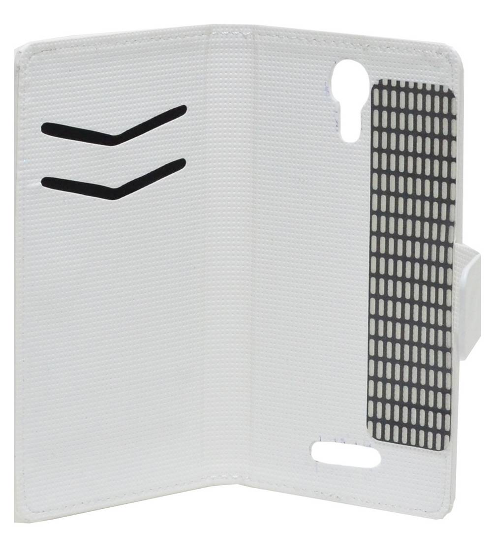 Θήκη Book Ancus Stick it Universal για Smartphone 5" Λευκή