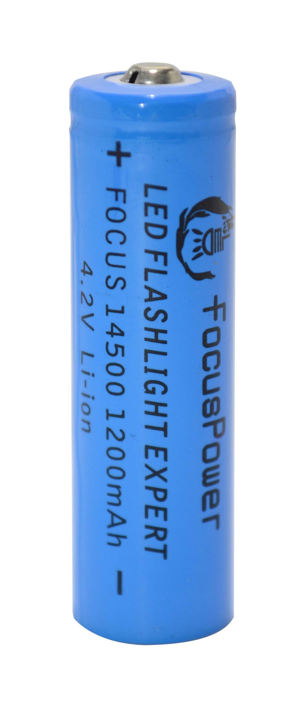 Επαναφορτιζόμενη Μπαταρία Βιομηχανικού Τύπου FocusPower LCR 14500 Li-ion 1200mAh 4.2V