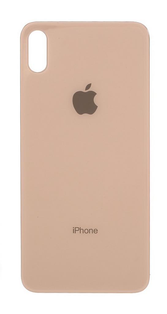 Πίσω Κάλυμμα για Apple iPhone XS Χρυσαφί χωρίς Τζαμάκι Κάμερας
