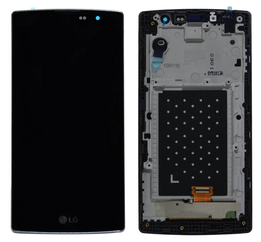 Γνήσια Οθόνη & Μηχανισμός Αφής LG Magna H500F Λευκό ACQ88378001