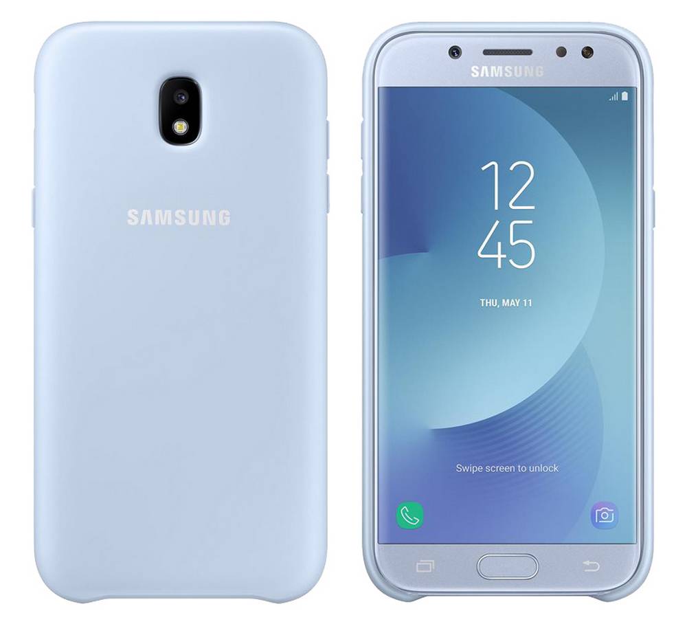 Θήκη Faceplate Samsung Dual Layer Cover EF-PJ530CLEGWW για SM-J530F Galaxy J5 (2017) Μπλέ