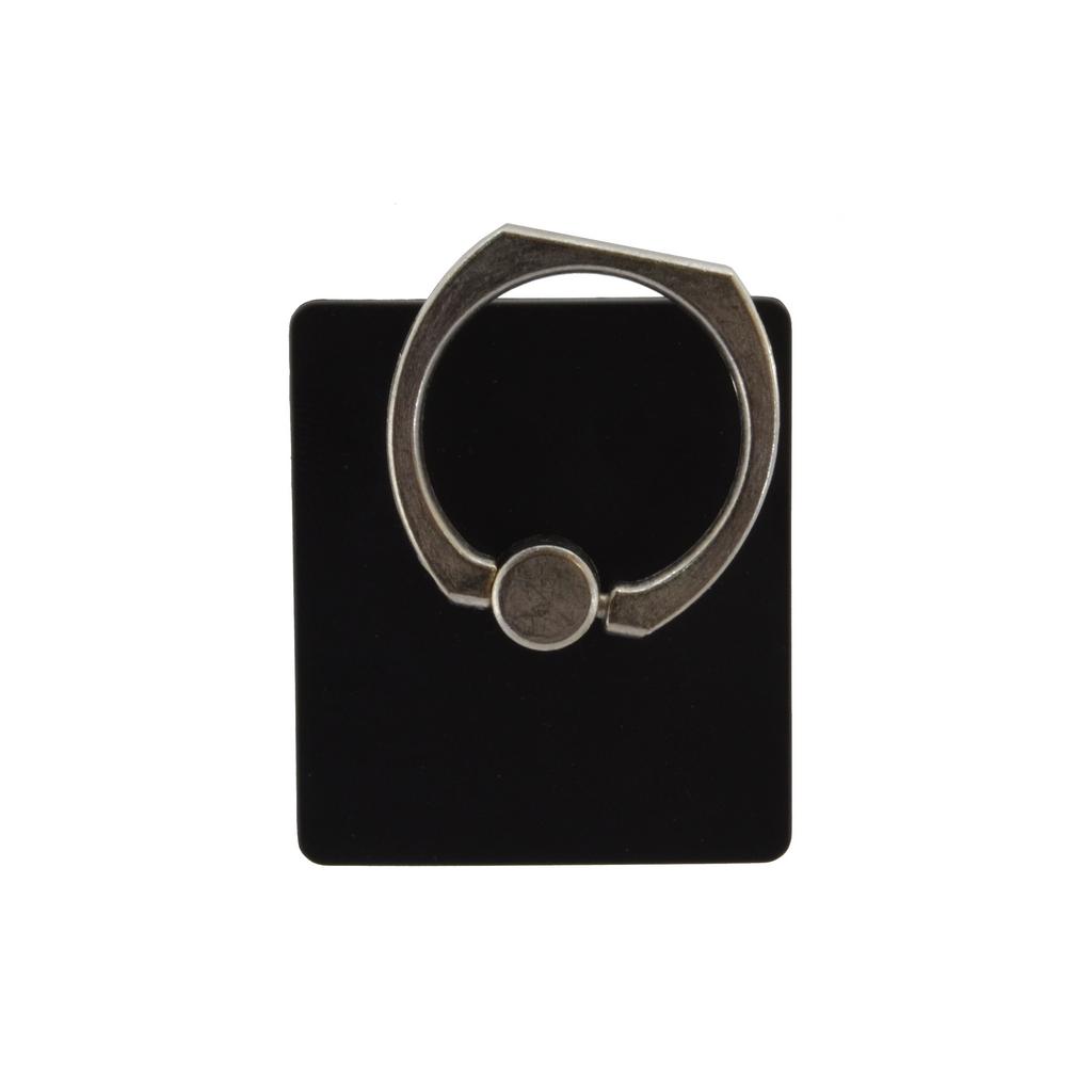 Βάση Στήριξης Γραφείου 360° Rotating Ring για Κινητά Τηλέφωνα Μαύρο 3.5 x 4 cm