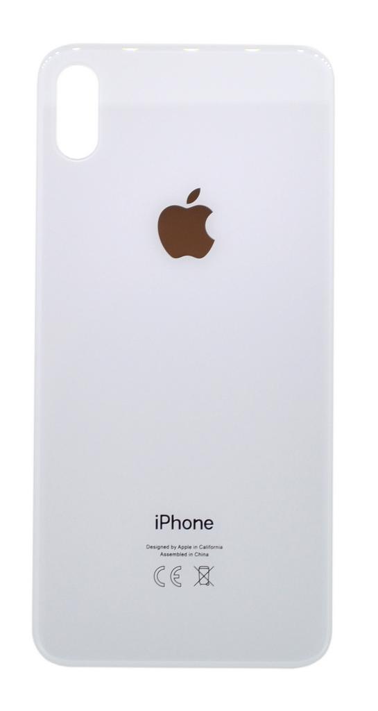 Πίσω Κάλυμμα Apple iPhone XS Max Λευκό χωρίς Τζαμάκι Κάμερας