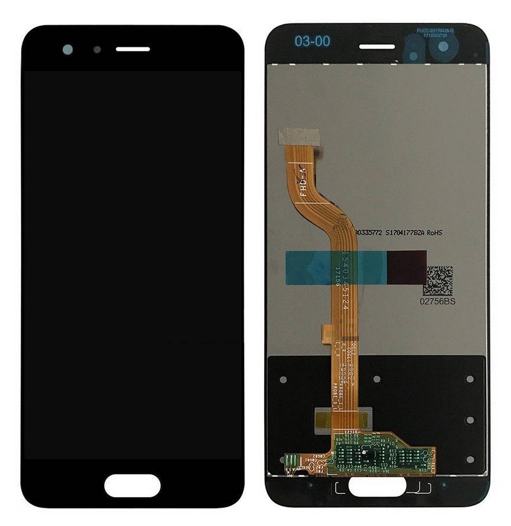 Οθόνη & Μηχανισμός Αφής Honor 9 Μαύρο χωρίς Πλαίσιο, Κόλλα Original GM515002-06