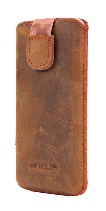 Θήκη Protect Ancus για Apple iPhone SE/5/5S/5C Δέρμα Λαδί