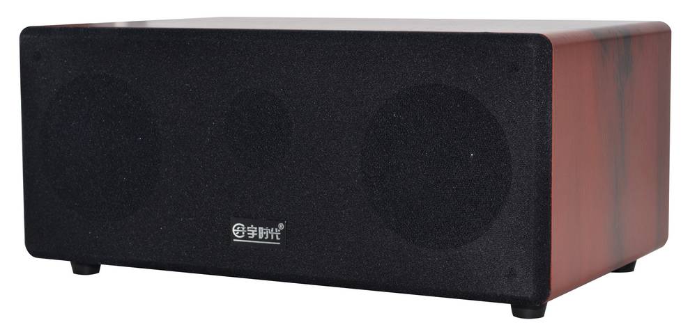 Ηχείο Stereo Epoch D-210 2.1 2.5W+3Wx2 RMS Καφέ με Τροφοδοσία USB 30x18x12mm