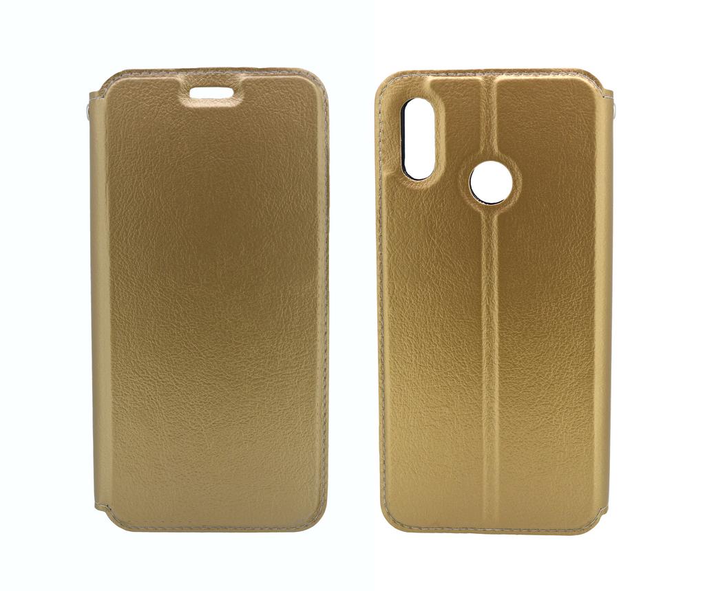 Θήκη Book Ancus Magnetic Curve για Huawei P20 Lite / Nova 3e TPU Χρυσαφί