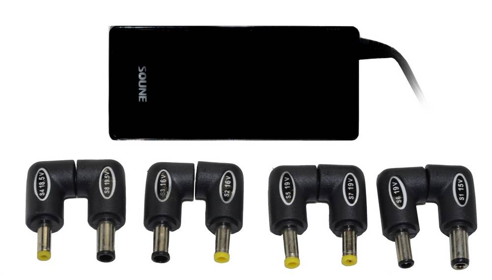 Φορτιστής Laptop - Tablet Soune K6S Universal 100W με Έξοδο Usb Μαύρο