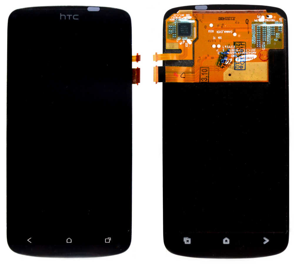 Γνήσια Οθόνη & Μηχανισμός Αφής HTC One S Μαύρo χωρίς Κόλλα