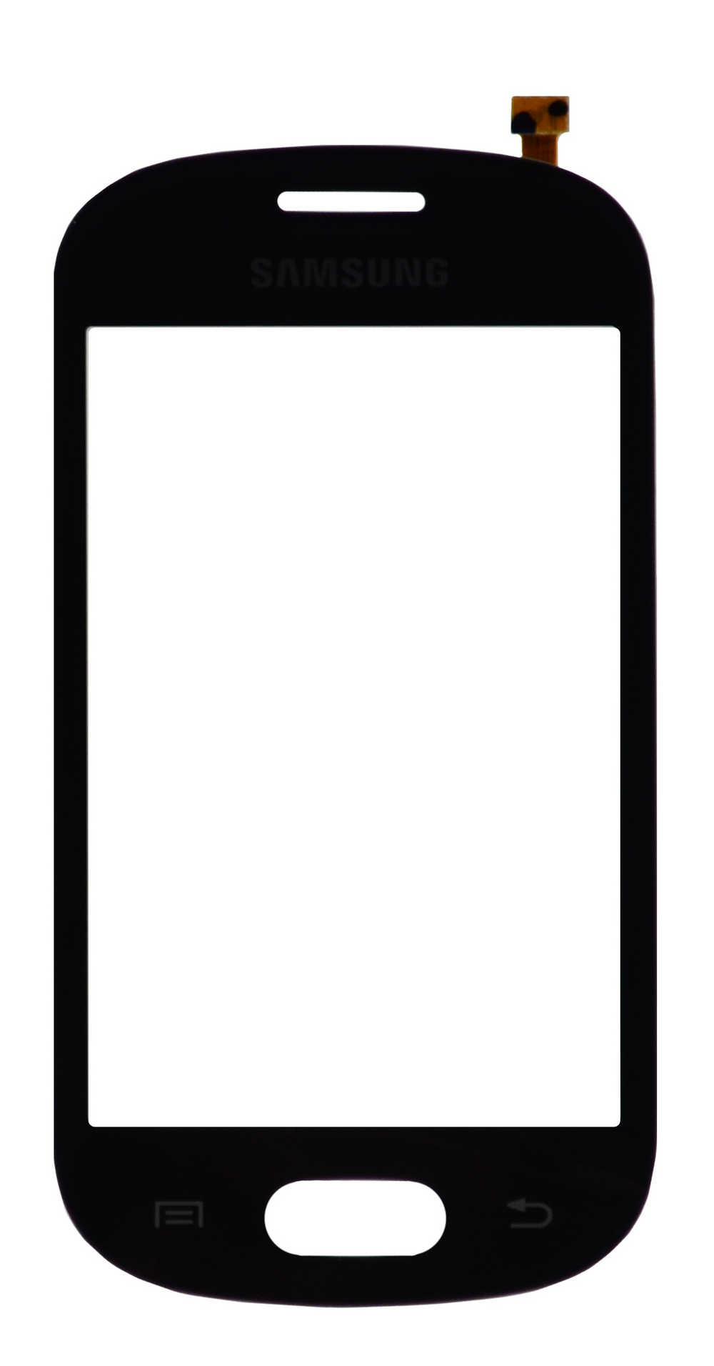 Μηχανισμός Αφής Samsung S6790 Galaxy Fame Lite Μαύρο με Κόλλα Original GH59-13749C
