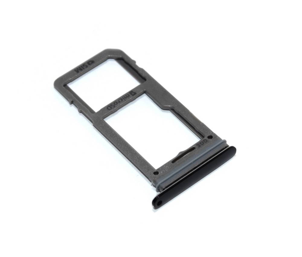 Βάση Κάρτας Sim Samsung SM-G950F Galaxy S8 Μαύρο Original GH98-41131A