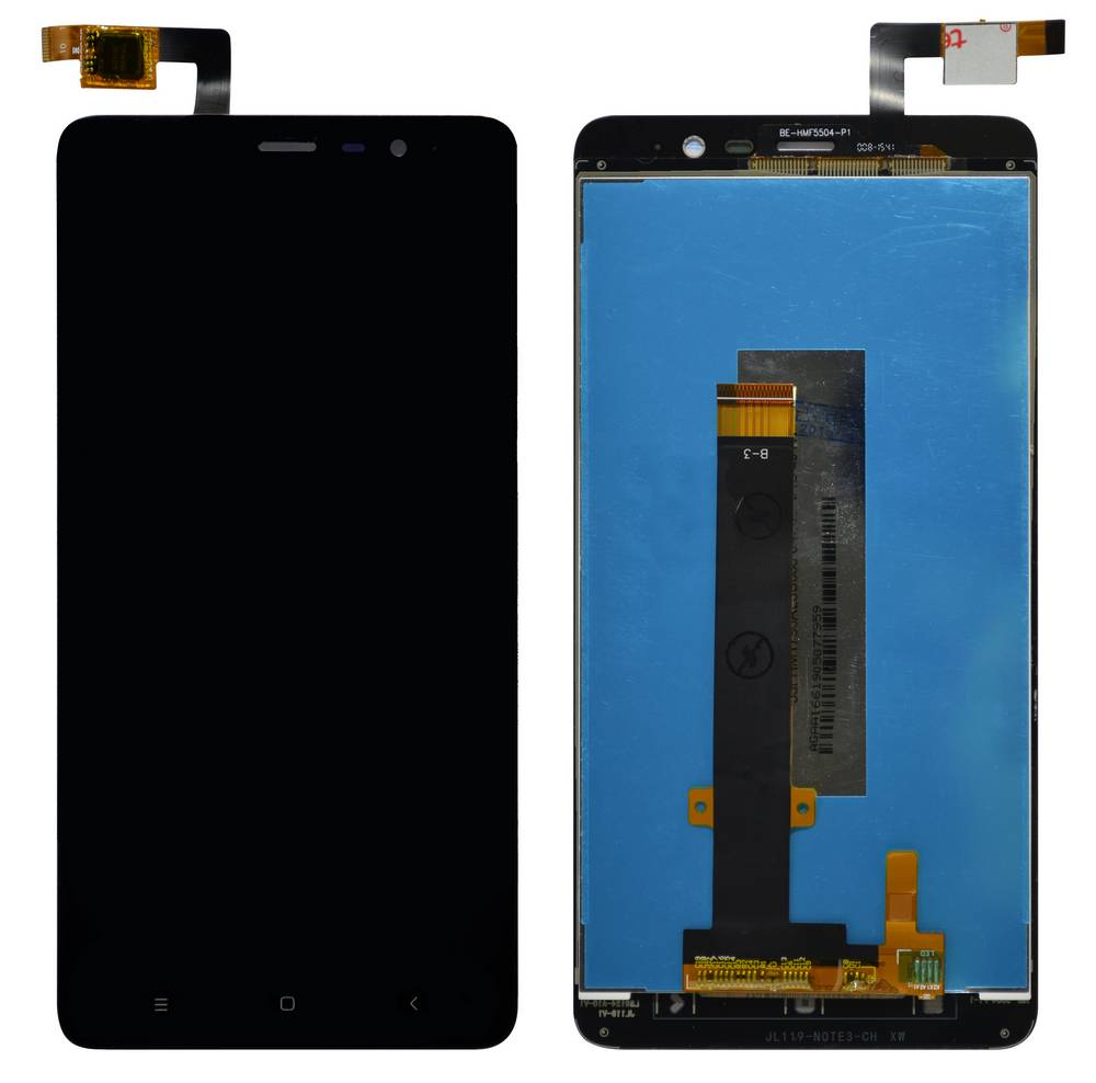 Οθόνη & Μηχανισμός Αφής Xiaomi Redmi Note 3 Pro Μαύρο (Διάσταση:149mm)