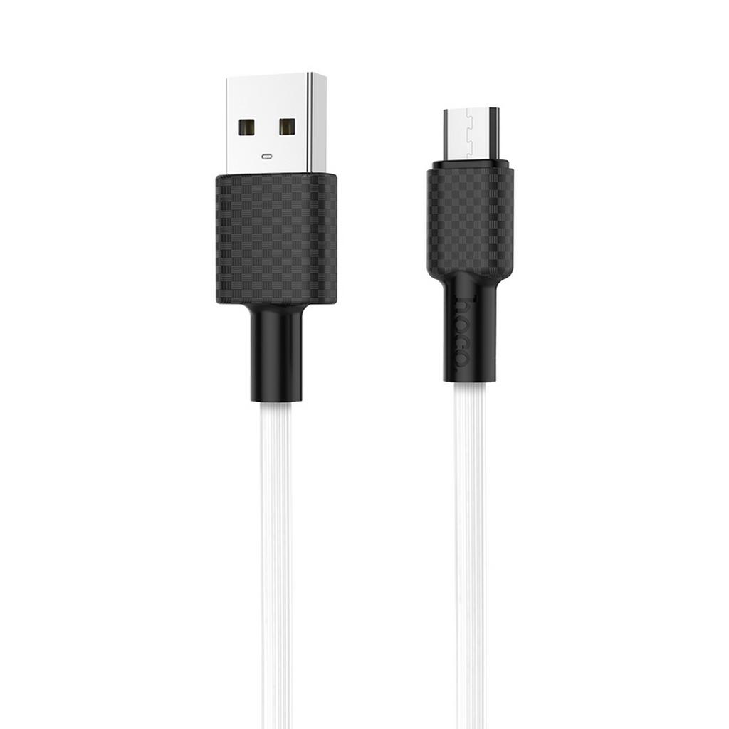 Καλώδιο σύνδεσης Hoco X29 Superior Style USB σε Micro-USB Fast Charging 2A Λευκό 1μ