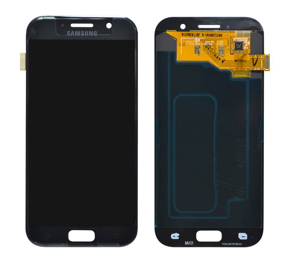 Γνήσια Οθόνη & Μηχανισμός Αφής Samsung SM-A520F Galaxy A5 (2017) Μαύρο GH97-19733A