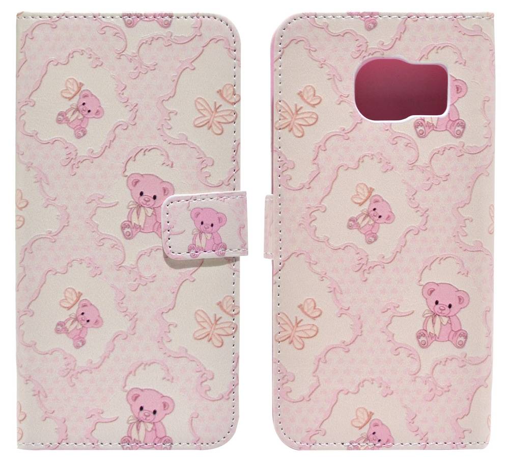Θήκη Book Ancus Art Collection για Samsung SM-G935 Galaxy S7 Edge Teddy Bear