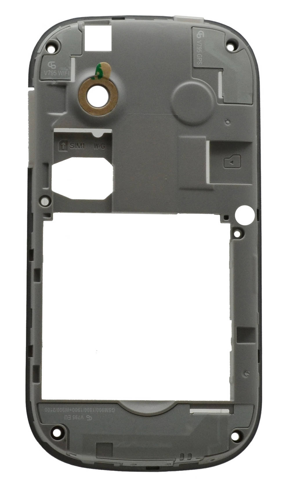 Πίσω Κάλυμμα ZTE V795 με Κεραία GSM/WiFi/GPS Λευκό Original 080800505379