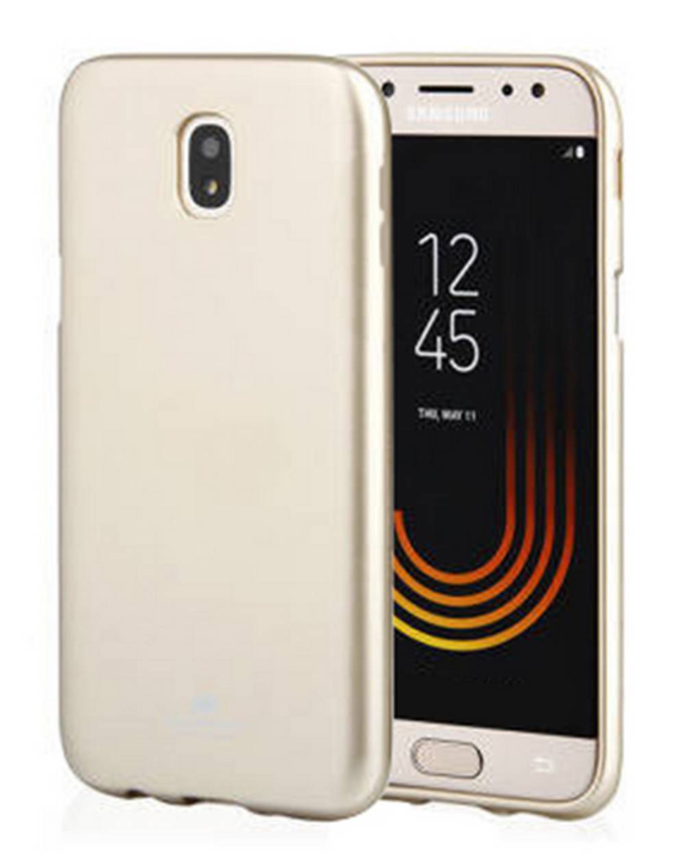 Θήκη Jelly Goospery για Samsung SM-J330F Galaxy J3 (2017) Χρυσαφί by Mercury