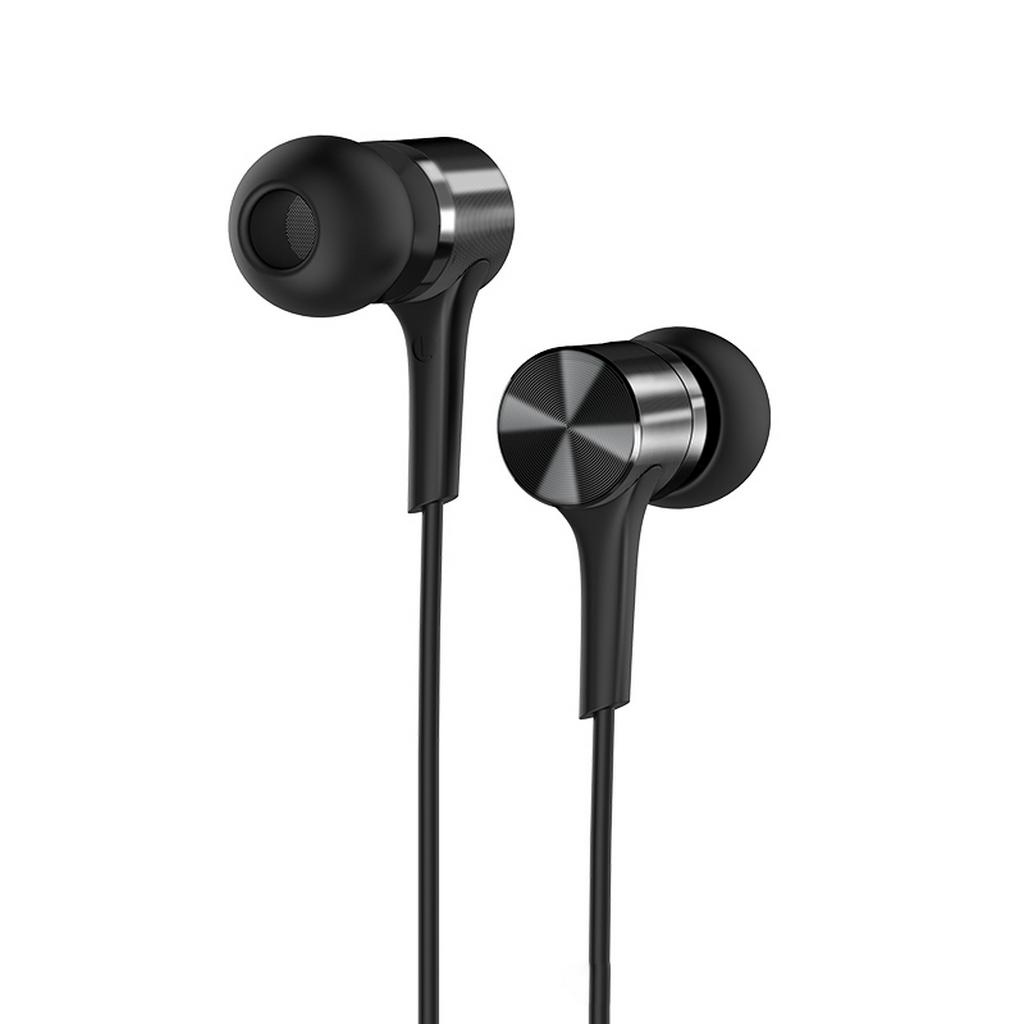 Hands Free Hoco M54 Pure Music Earphones Stereo 3.5 mm Μαύρα με Μικρόφωνο και Πλήκτρο Λειτουργίας